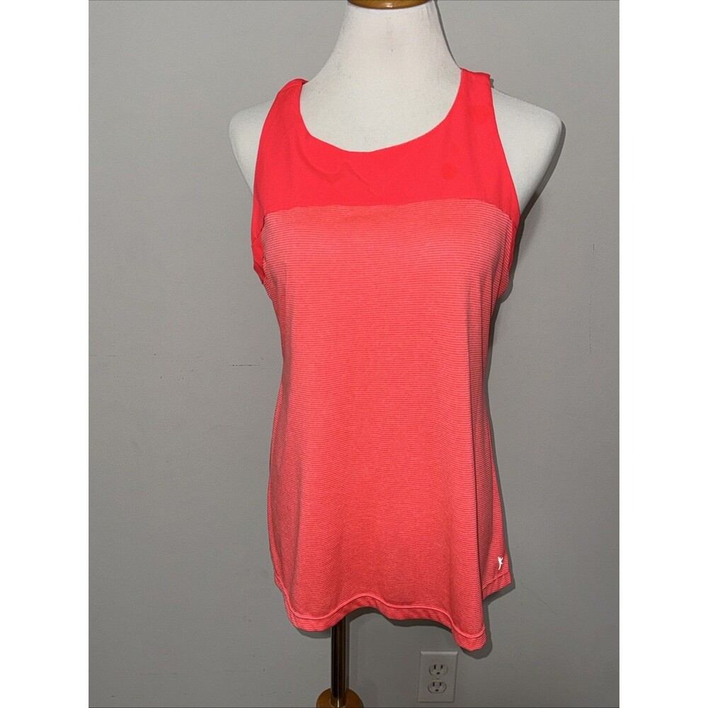 Danskin Now women's Large 12/14 racerback tank top Pink  Fitness Top